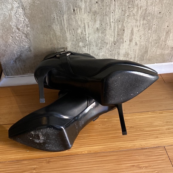 Janis- Saint Laurent stilettos, biker booties spin - Picture 7 of 7